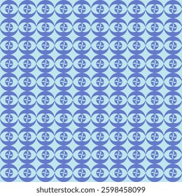 Blue Green Abstract Geometric Pattern Background