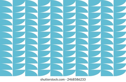 Blue green Abstract quarter dot block square diamond continue as round block, seamless repeat pattern, design for fabric print or wrap paper background wallpaper