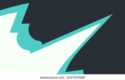 blue and green arrows background