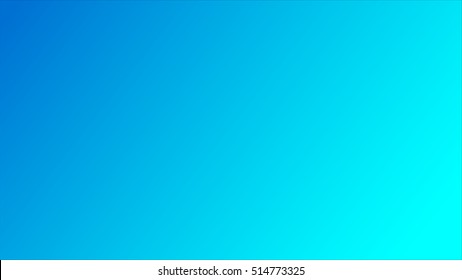 Blue green azure gradient background. vector illustration