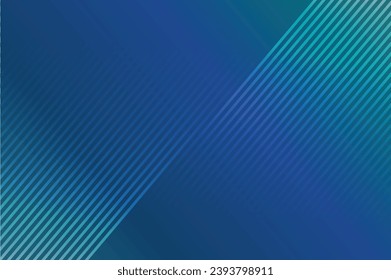 Blue green Background lines technology science abstract