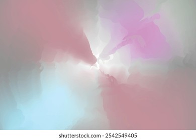 Blue and green background, Soft and blurred wrapped abstract gradient background.