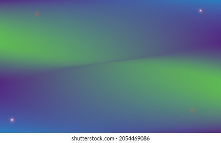 blue and green background vector image