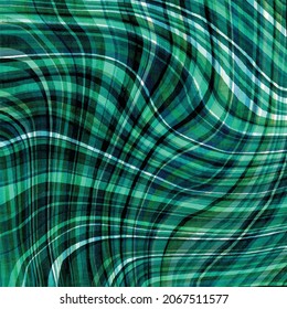 Blue green black stripes wallpaper abstract geometric background decorative
