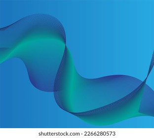 blue green blend color style