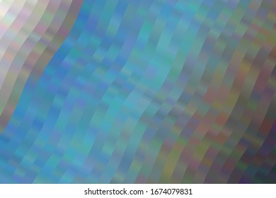 Olas azul, verde y marrón fondo vectorial abstracto. Patrón simple.