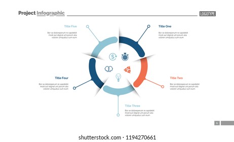 Blue and green business diagram slide template. Business data. Graph, diagram. Creative concept for infographic, presentation, report. Can be used for topics like strategy, negotiations, economics