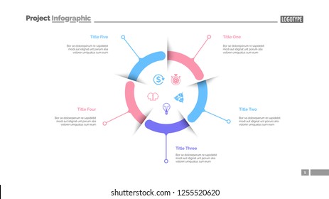 Blue and green business diagram slide template. Business data. Graph, diagram. Creative concept for infographic, presentation, report. Can be used for topics like strategy, negotiations, economics