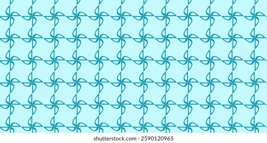 Blue green color Elegant Trendy Geometric floral seamless patterns background graphic ornaments Vector tile pattern, Lisbon Arabic Floral Mosaic, floral pattern for wallpaper, fabric, textile.
