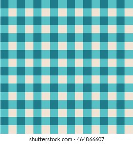 blue green color seamless gingham pattern