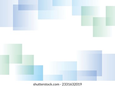 Blue and green colored abstract background, vector illustration