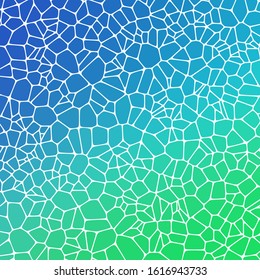 blue and green colors. abstract vector pebbles. colorful pattern