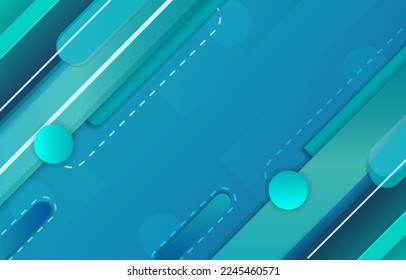 Blue Green Combo Background Design 