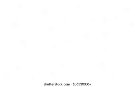 Blue and Green Confetti in the Form of Rectangles on White Background