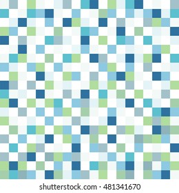 blue and green decorative design, background, vector illustration, square size