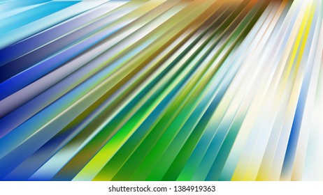 Blue and Green Diagonal Lines Background Image