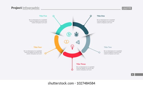 Blue And Green Diagram Slide Template