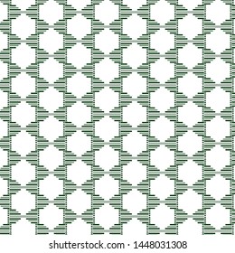 blue and green Ethnic pattern. Abstract kaleidoscope fabric design vector illustration
