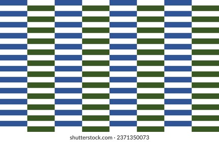 blue and green fabric, Two tone blue strip and Checkerboard repeat pattern, replete image, design for fabric design printing or background or print structure
