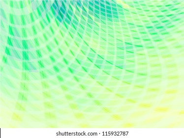 fondo azul y verde fresco