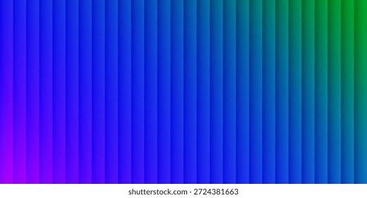 Fondo de textura de vidrio acanalado esmerilado azul y verde. Reflexiones degradadas sobre una superficie de vidrio corrugado. Lujosa superficie brillante con un cálido brillo degradado. Vector moderno