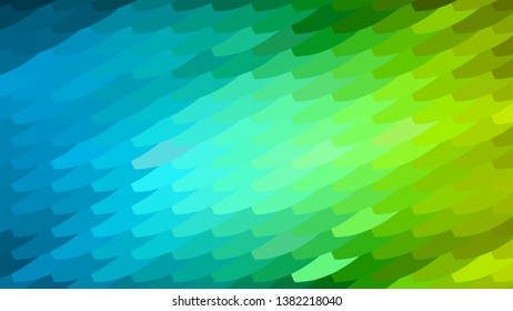 Blue and Green Geometric Shapes Background Illustrator