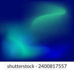 Blue green gradient abstract background.Vector illustration.