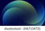 blue and green gradient background with overlapping circle shapes. great for website, wallpaper, poster, banner, presentation.