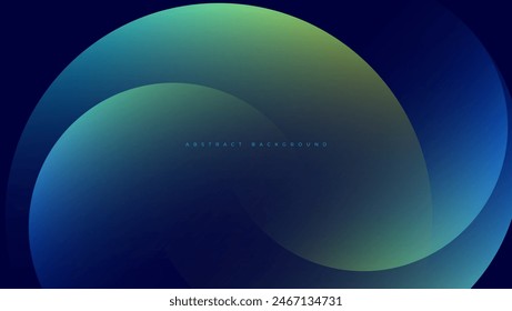 blue and green gradient background with overlapping circle shapes. great for website, wallpaper, poster, banner, presentation.