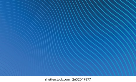 Fundo de gradiente verde azul com padrão de linha listrada para design visual fresco, moderno e dinâmico