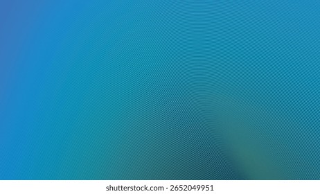 Fondo degradado verde azul con patrón de línea rayada para un diseño visual fresco, moderno y dinámico