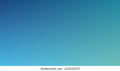 Blue And Green Gradient Blur Background. Vector Light Turquoise Color. Abstract Teal Illustration Design For Ocean And Aqua Concept. EPS 10.