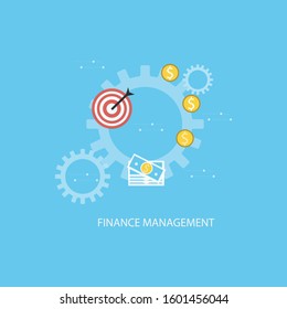 Blue and green line Money bag and diagram graph icon isolated on white background. Financial analytics, budget planning, finance managemen. Colorful outline concept. Vector Illustration