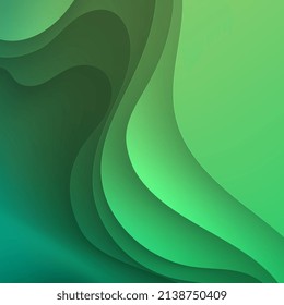 Blue and green. Modern background for screen of devices. Synth wave, retro wave, vaporwave futuristic aesthetics. Stylish flyer for ad, offer, neon gradient effect. Vector illustration