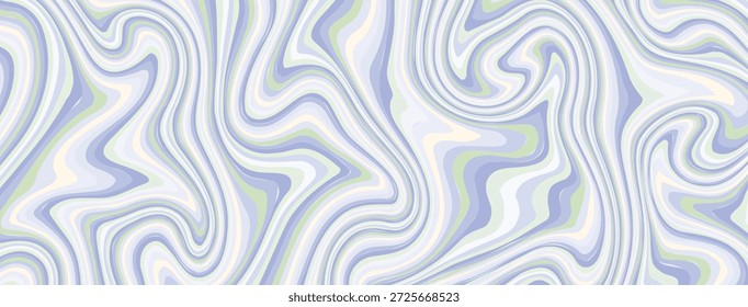 Líneas psicodélicas azules y verdes Textura Abstracto Trippy