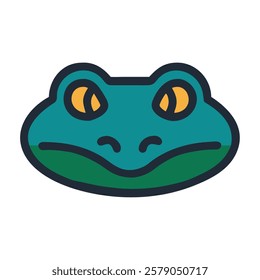 Blue and green rainforest frog representing exotic amphibian wildlife