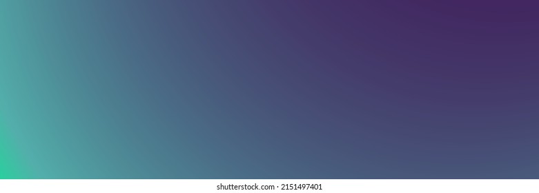 Fondo de banner abstracto de gradiente suave verde azul.
