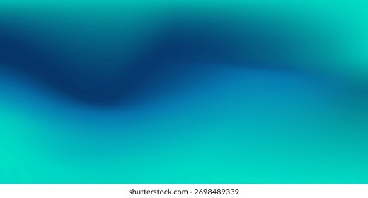 Blue to green smooth transition abdtract background. Mesh presentation.