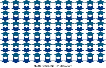 blue and green square diamond pattern, seamless blue and green arrow  zigzag line on white pattern, arrow up and down chevron tile repeat seamless pattern replete image design fabric print