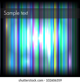 Blue and green Striped Background. EPS 10