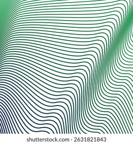 Blue green stripes line pattern abstract background