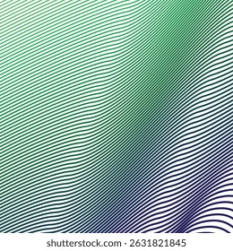 Blue green stripes line pattern abstract background
