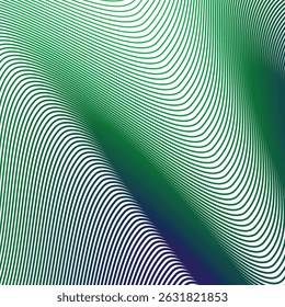 Blue green stripes line pattern abstract background