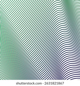 Blue green stripes line pattern abstract background