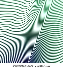 Blue green stripes line pattern abstract background