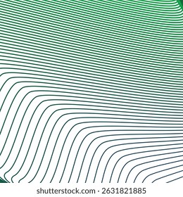 Fondo abstracto de patrón de línea de rayas verdes azules