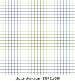 Blue and Green Tattersall Plaid Pattern. Men's Fashion Textile Fabric. Repeating Tile Backdrop Pattern.