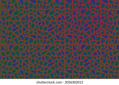 Blue and green terrazzo marble texture wallpaper