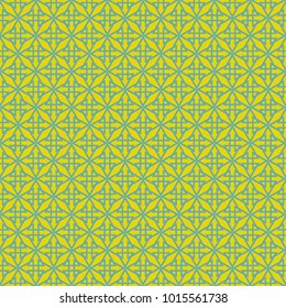 Blue and green tile vector pattern