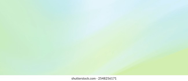 Fluxo de onda transparente azul e verde.